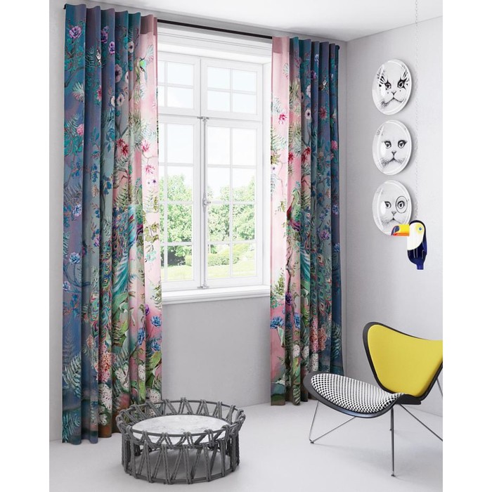 Шторы «Астарта», размер 150х280 см-2 шт, габардин