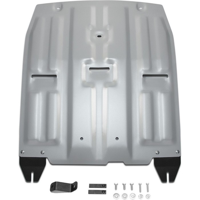 Защита картера и КПП Rival для Hyundai Tucson (V - 1.6; 1.6T 177л.с.; 2.0; 2.0d) 2015-, крепеж в комплекте, алюминий 4 мм