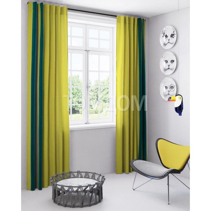 Шторы «Рузанна», размер 150х280 см-2 шт, габардин