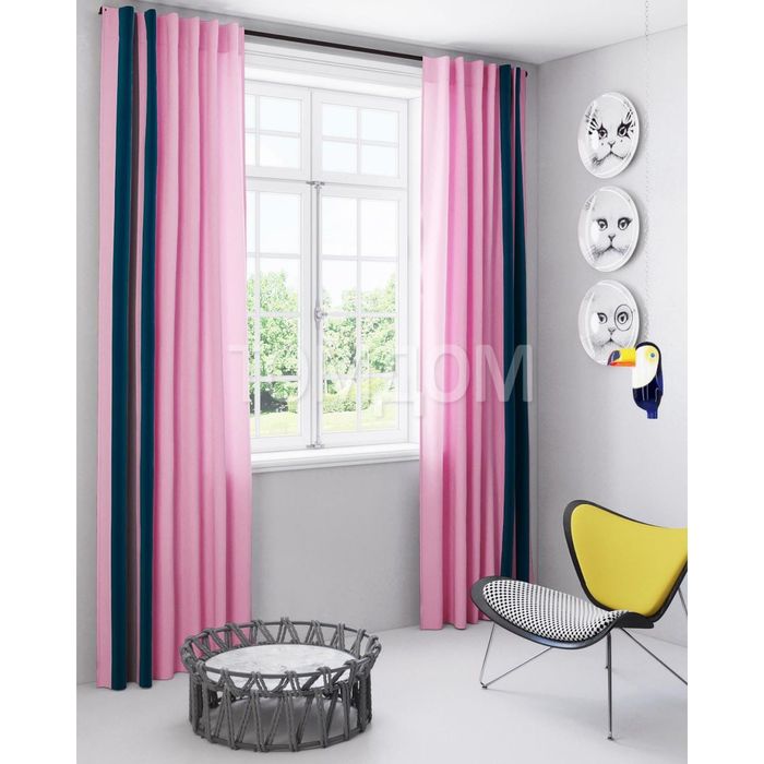 Шторы «Стефания», размер 150х280 см-2 шт, габардин