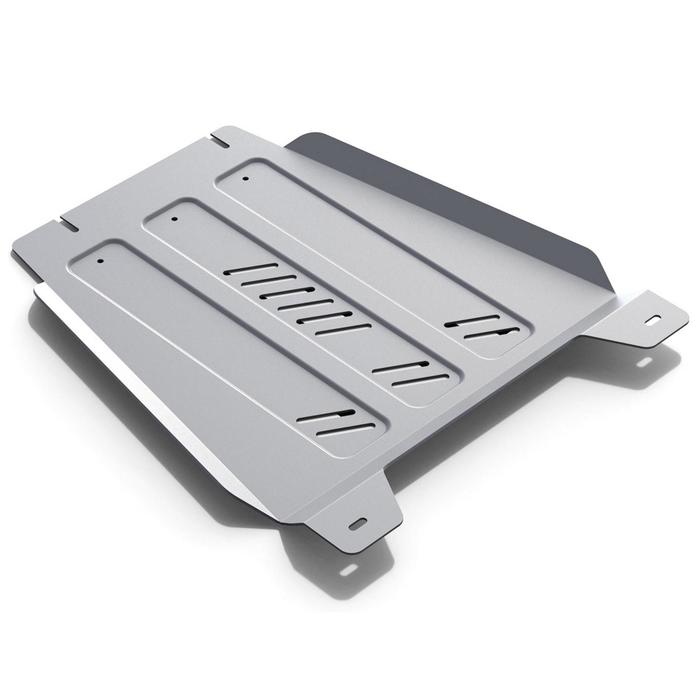 Защита КПП Rival для Cadillac Escalade (V - 6.2) 2015-, крепеж в комплекте, алюминий 4 мм