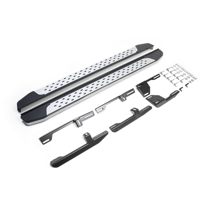 Пороги Bmw-Style AUDI Q3 2011-2014-, овал 173 см, 2 шт. B173AL.0301.1