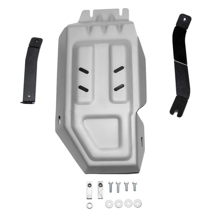 Защита редуктора Rival для Kia Sportage (V - 1.6T 177л.с; 2.0; 2.0d / 4WD) 2016-, крепеж в комплекте, алюминий 4 мм