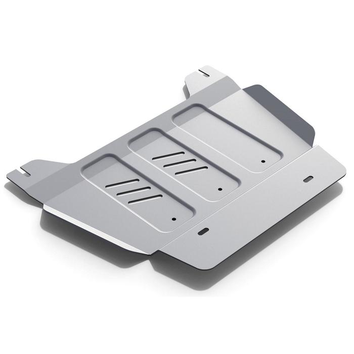 Защита РК Rival для Cadillac Escalade (V - 6.2) 2015-, крепеж в комплекте, алюминий 4 мм