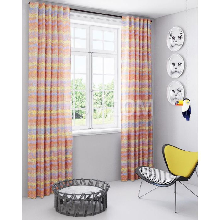 Шторы «Агриппина», размер 150х280 см-2 шт, габардин