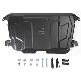 

Защита картера и КПП АвтоБРОНЯ для Toyota Camry (V - 2.4; 3.5) 2006-2011 / (V - 2.0; 2.5; 3.5) 2011-2018, крепеж в комплекте, сталь, 2 мм, 111.05797.1