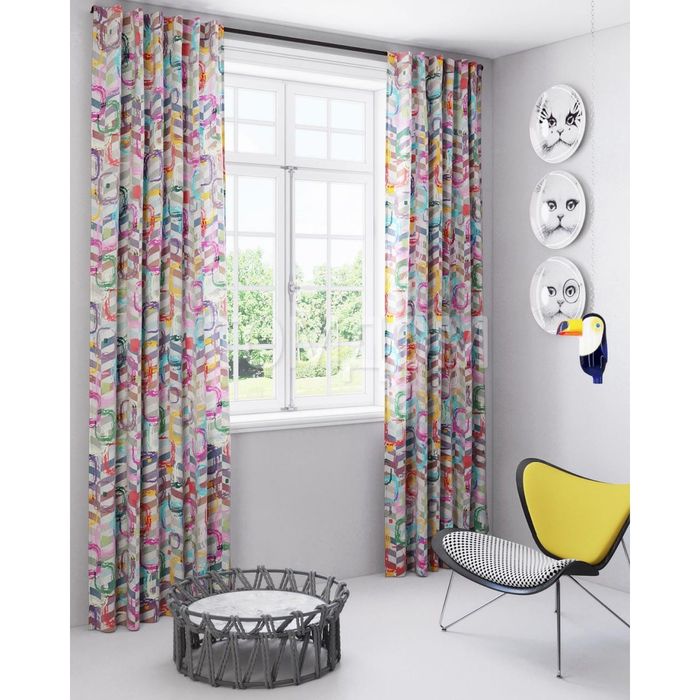 Шторы «Иларион», размер 150х280 см-2 шт, габардин