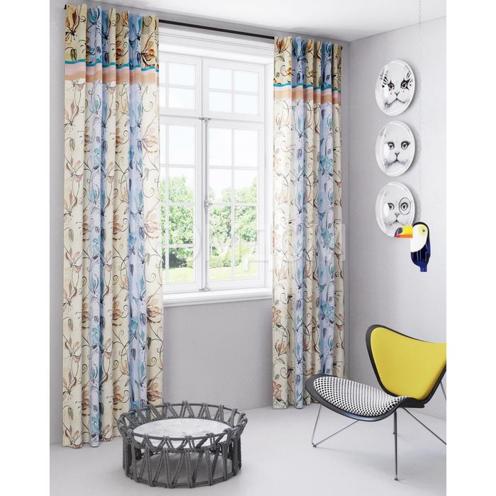 Шторы «Каталея», размер 150х280 см-2 шт, габардин