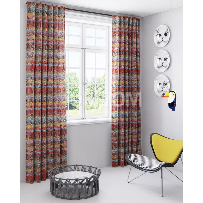 Шторы «Астильба», размер 150х280 см-2 шт, габардин