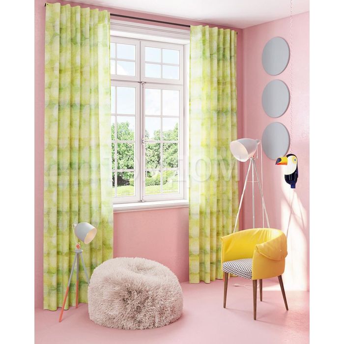 Шторы «Валле», размер 150х280 см-2 шт, габардин