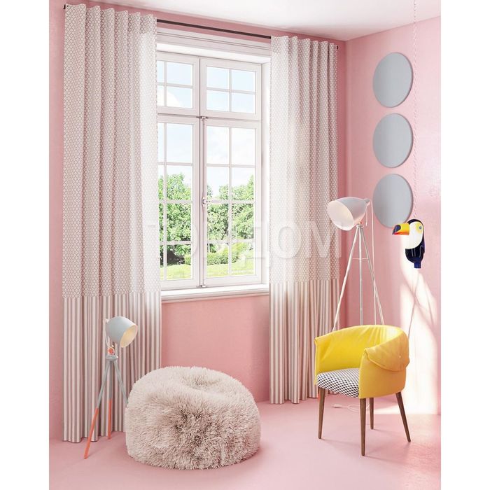 Шторы «Лигурия», размер 150х280 см-2 шт, габардин