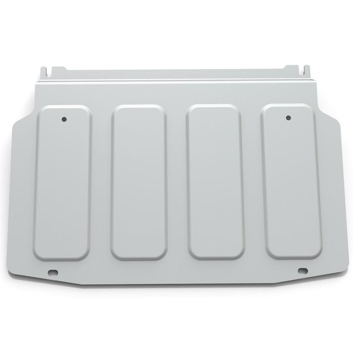 Защита картера Rival для Mitsubishi Pajero IV (V - 3.0; 3.2d 188/200л.с.; 3.8) 2006-2011 2011-, крепеж в комплекте, алюминий 4 мм