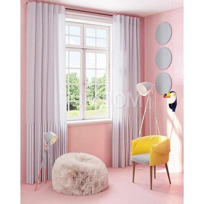 Шторы «Ейск», размер 150х280 см-2 шт, габардин