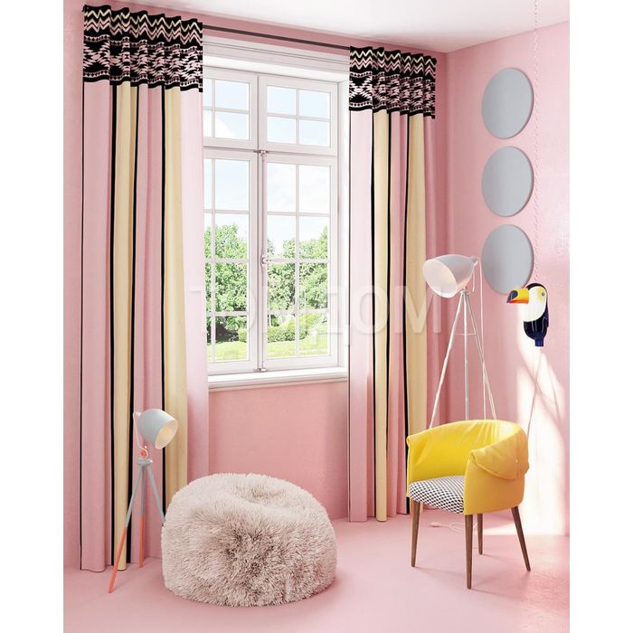 Шторы «Тамань», размер 150х280 см-2 шт, габардин