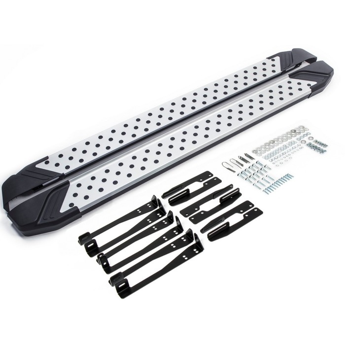 Пороги Bmw-Style Subaru Forester 2013-2015-, круг 173 см, 2 шт. D173AL.5401.1