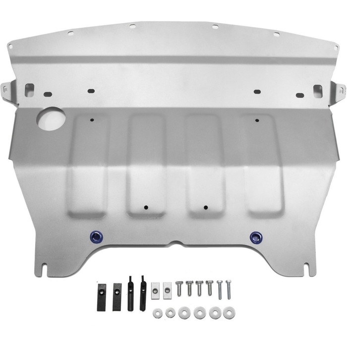 Защита картера Rival для Infiniti EX35 (V - 3.5) 2008-2013, крепеж в комплекте, алюминий 4 мм