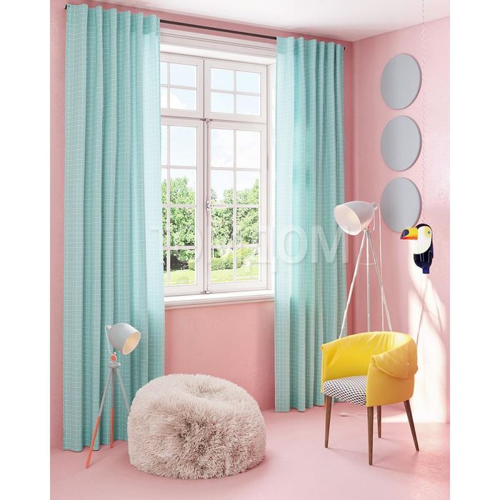 Шторы «Чунг», размер 150х280 см-2 шт, габардин