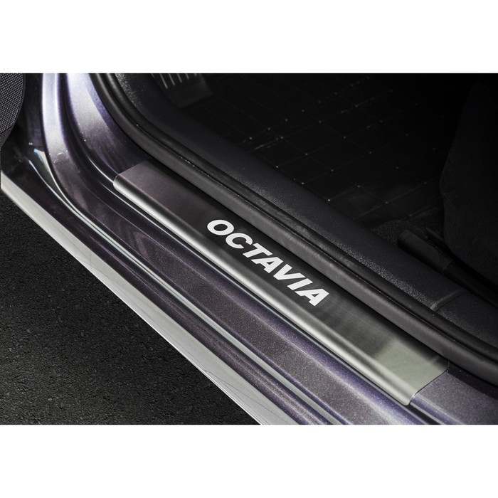 

Накладки порогов RIVAL, Skoda Octavia A7 2013-н.в., NP.5105.3