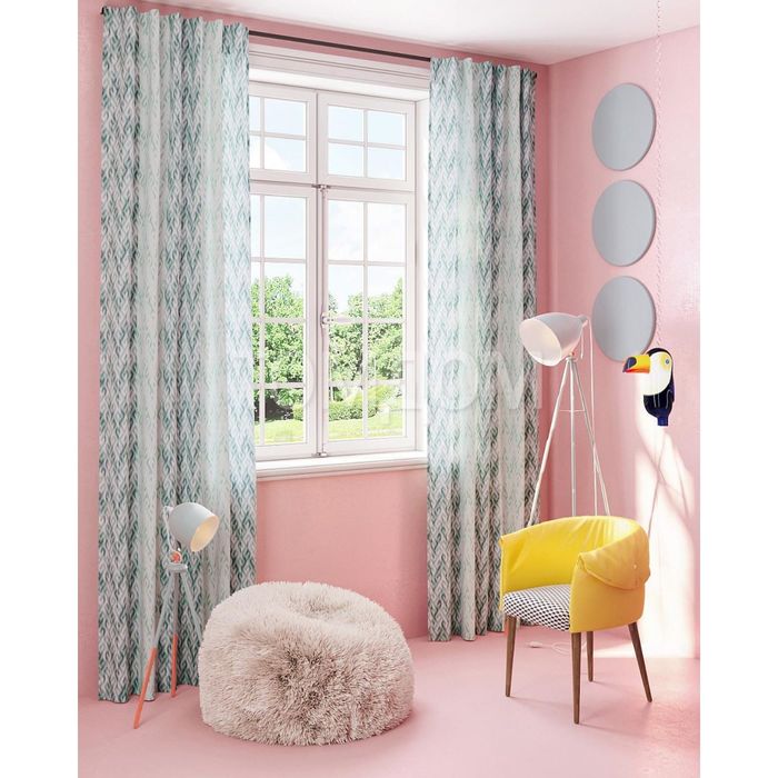 Шторы «Сайгона», размер 150х280 см-2 шт, габардин