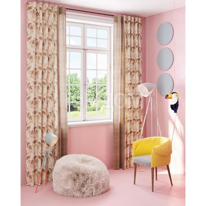 Шторы «Иоана», размер 150х280 см-2 шт, габардин