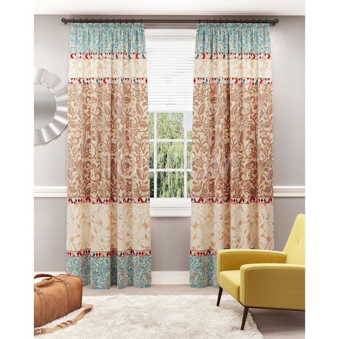 Шторы «Македония», размер 150х280 см-2 шт, габардин