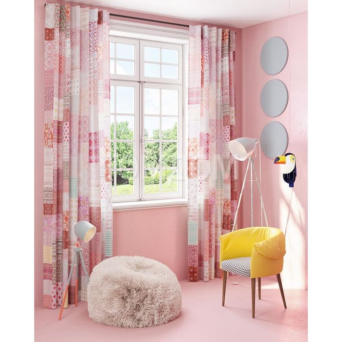 Шторы «Афинка», размер 150х280 см-2 шт, габардин