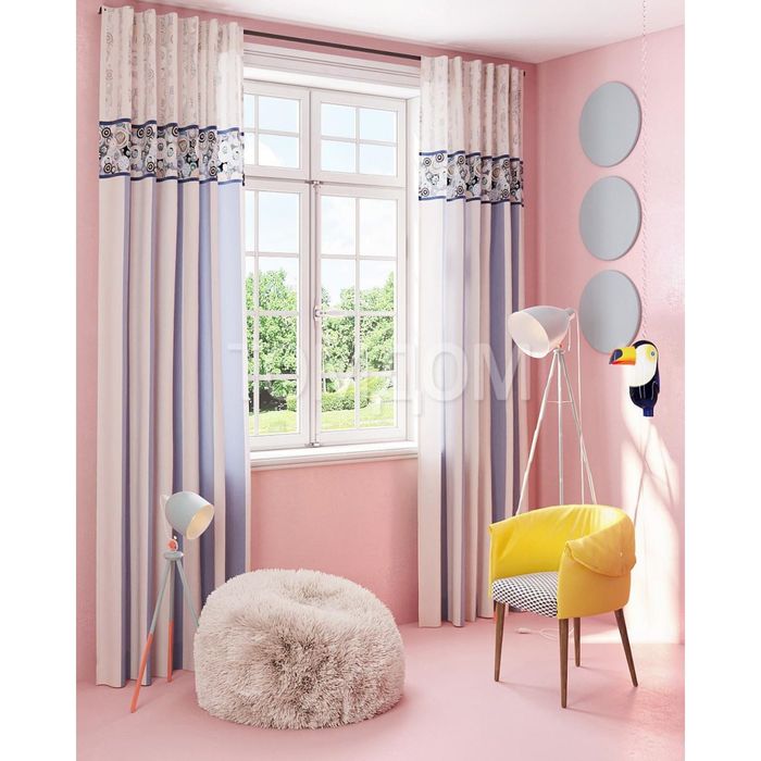 Шторы «Коста», размер 150х280 см-2 шт, габардин