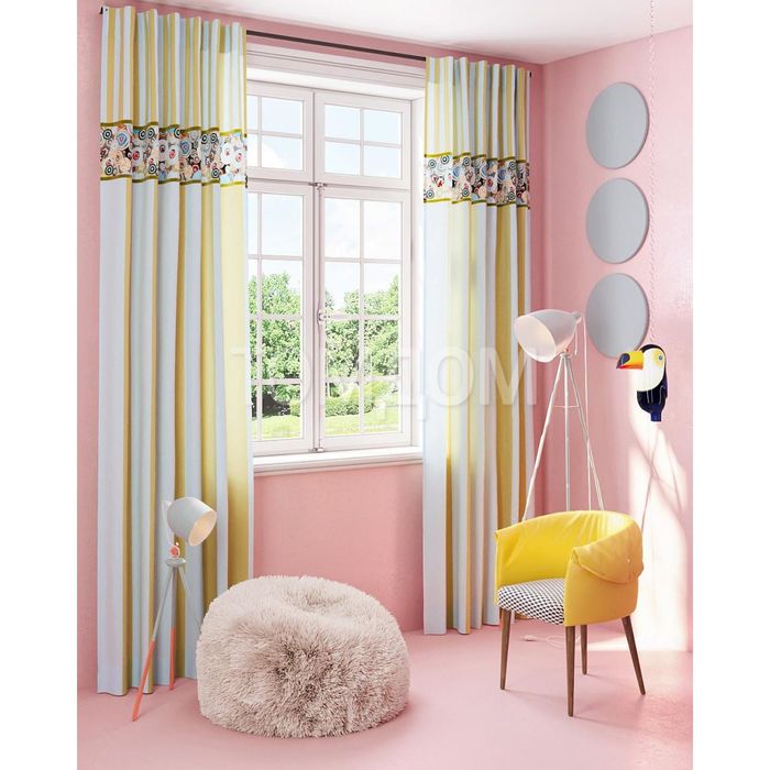 Шторы «Андалусия», размер 150х280 см-2 шт, габардин