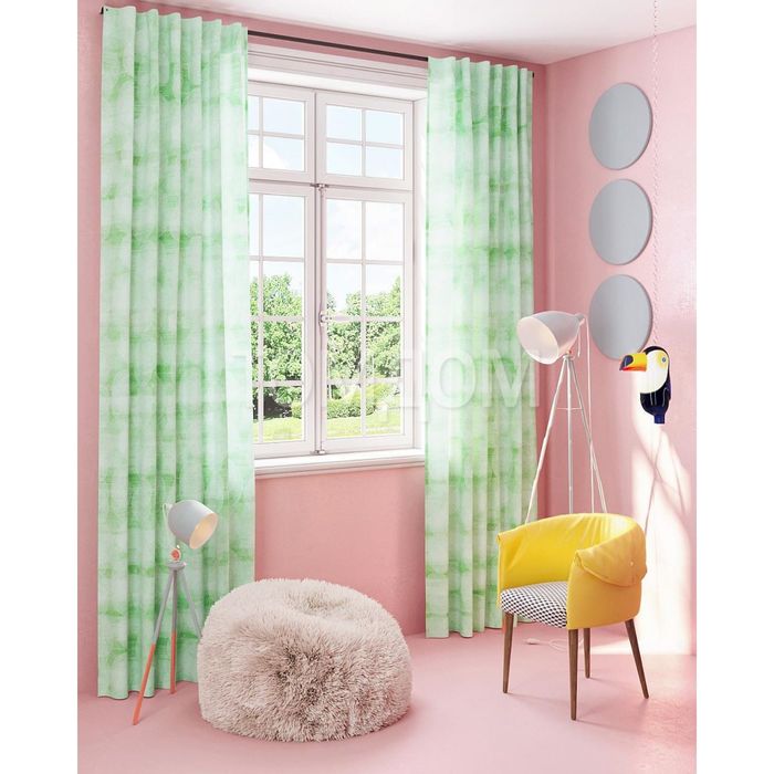 Шторы «Братислава», размер 150х280 см-2 шт, габардин