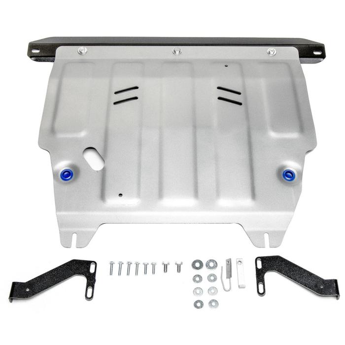 Защита картера и КПП Rival для Ford Ecosport (V - 1.6; 2.0) 2014-, крепеж в комплекте, алюминий 4 мм