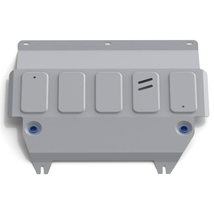 Защита картера и КПП Rival для Ford Fiesta (V -1.3; 1.4; 1.6) 2008-2015 2015-, крепеж в комплекте, алюминий 4 мм