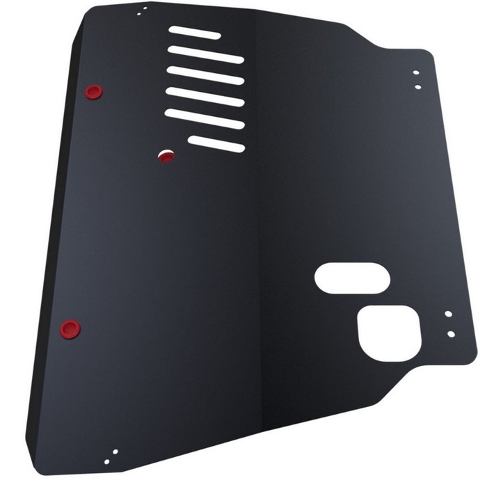 Защита картера и КПП АвтоБРОНЯ для Toyota Avensis (V - 1.8; 2.0) 2009-2012, штатный крепеж, сталь, 2 мм, 1.05702.2