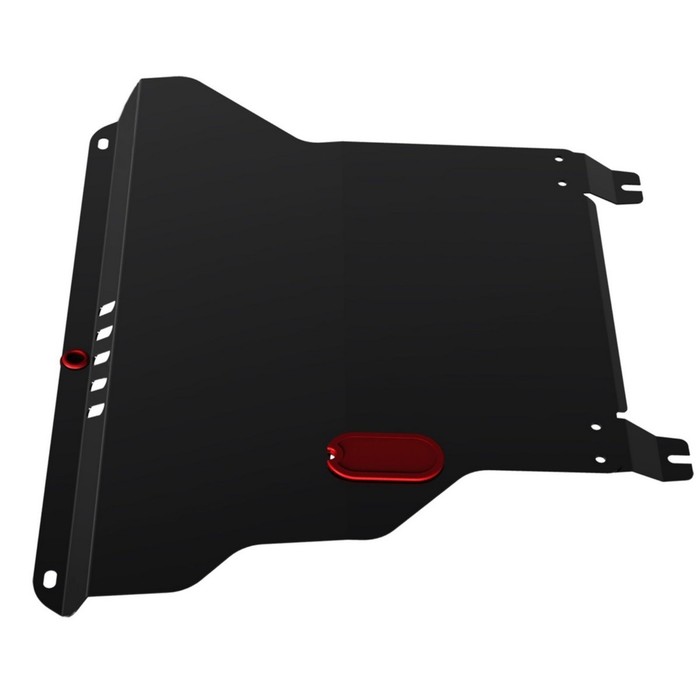 Защита картера и КПП АвтоБРОНЯ для Volkswagen Jetta (V - 1.6; 1.8 / МКПП) 1984-1992, крепеж в комплекте, сталь, 2 мм, 111.00901.1