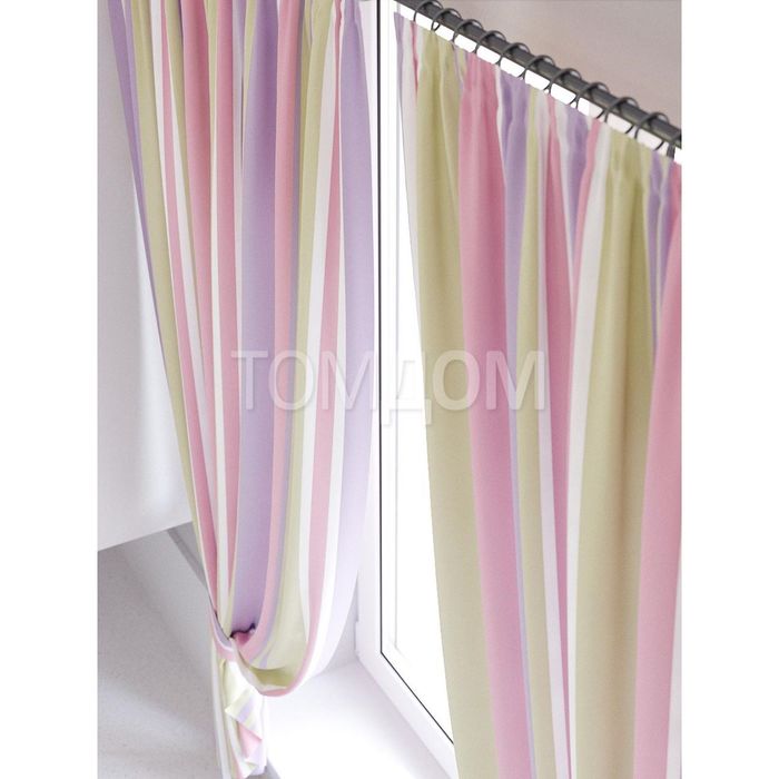 Шторы "Сайф", 150х180 см-2 шт, подхваты 2 шт, габардин