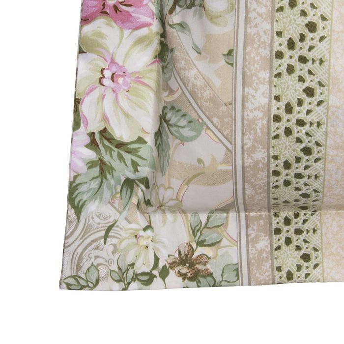 Наволочка 1шт Римский дворик 70*70 см + 5 см, сатин 125 г/м хл100%