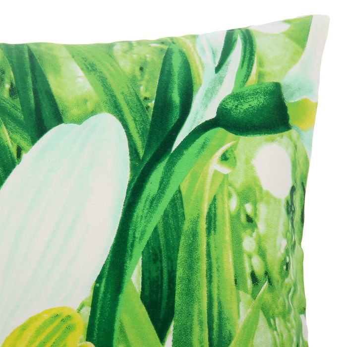 Наволочка 1шт Подснежники 50*70 см, сатин 125 г/м хл100%