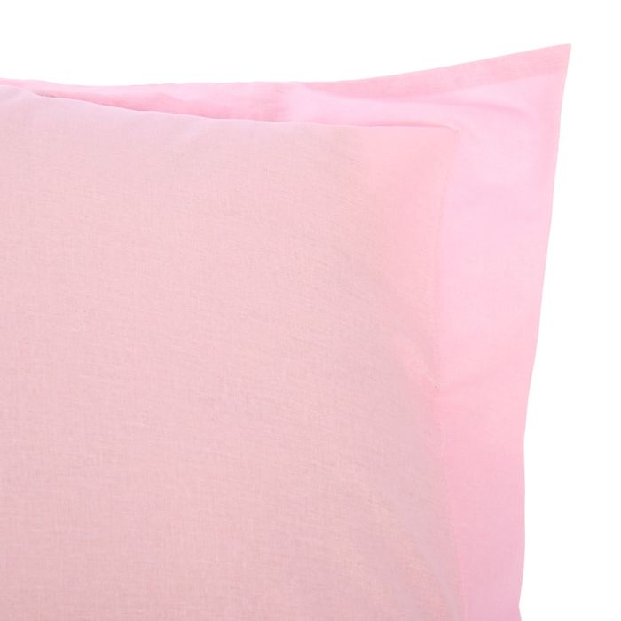 Наволочка 1шт "Розовый" 50 х 70 см/ + 5 см, перкаль 115 г/м2