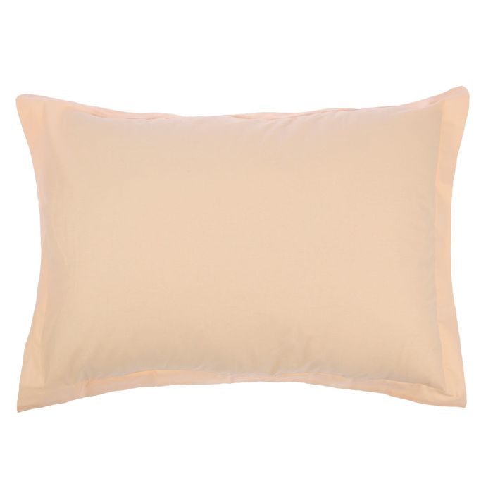 Наволочка 1шт "Персик" 50 х 70 см/ + 5 см, перкаль 115 г/м2