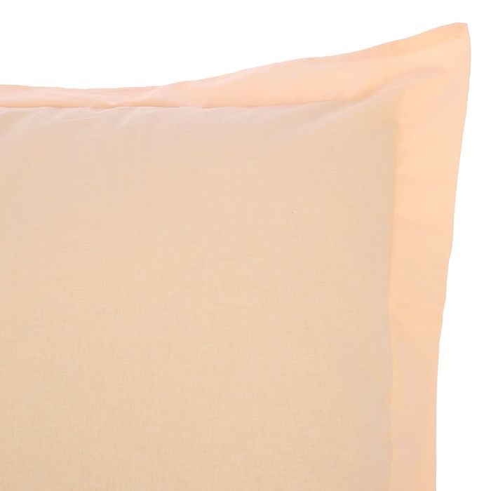 Наволочка 1шт "Персик" 70 х 70 см/ + 5 см, перкаль 115 г/м2