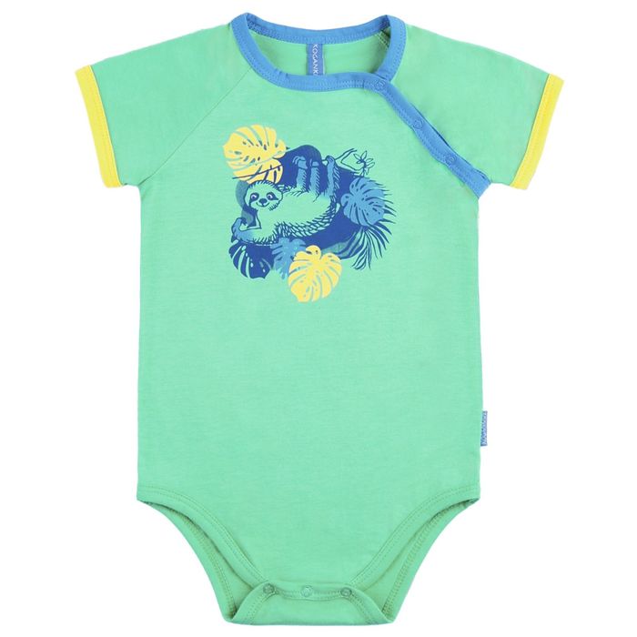 Боди для мальчика "Ленивец", рост 74 см, цвет зелёный 132-002-11