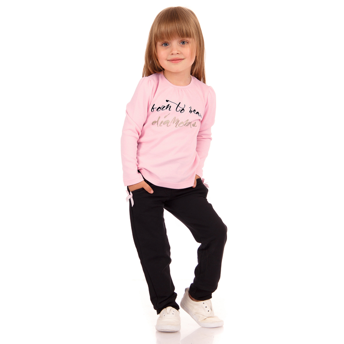 Джемпер для девочки "Крем и карамель", рост 110 см, цвет светло-оранжевый