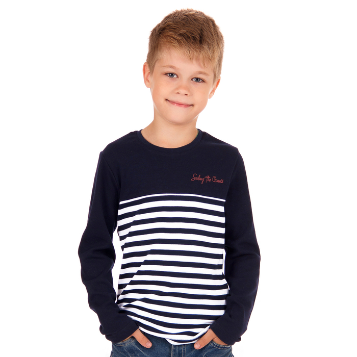 Джемпер для мальчика "Яхтинг", рост 92 см, цвет синийПДД304210