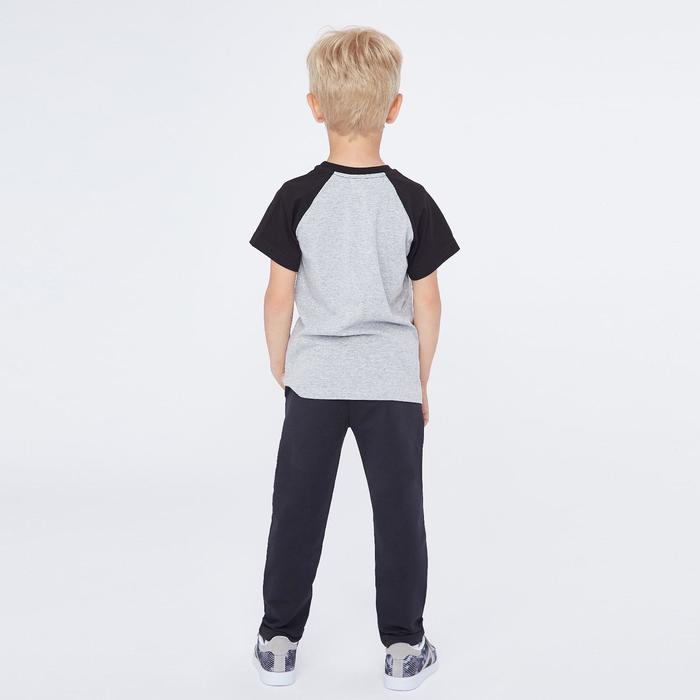 Брюки для мальчика "Легенда", рост 140 см, цвет чёрный