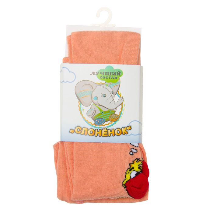 Колготки детские 7с916 цвет персик, рост 98-104, р-р 15-16