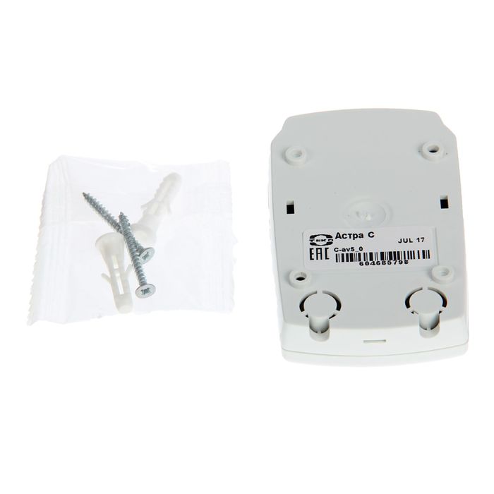 Извещатель охранный поверхностный звуковой Теко Астра-С, 12 В, акустический