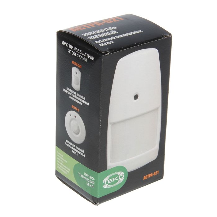 Комбинированный датчик Теко Астра-621, 12 В, звуковой + движения