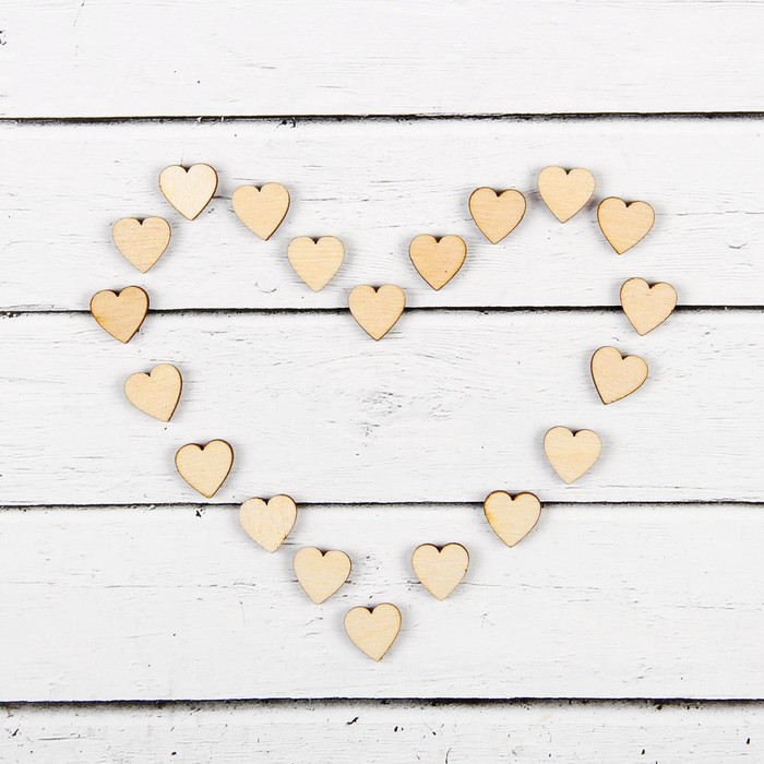 Счётный материал "Сердечки № 3", мини набор