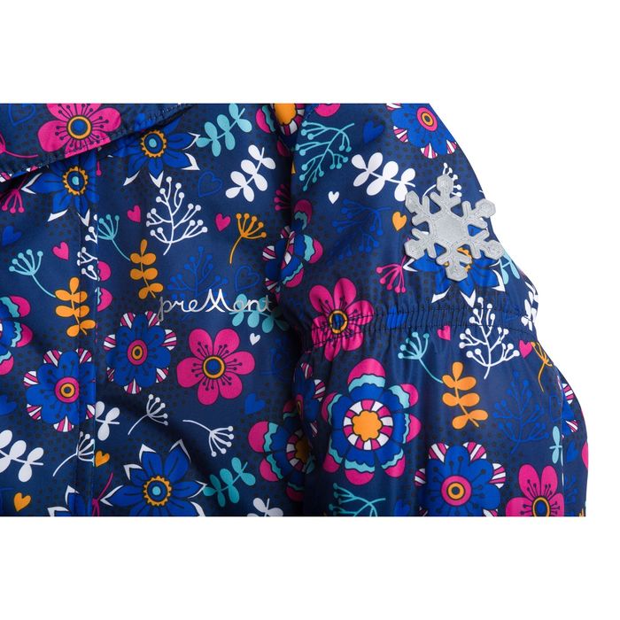 Комплект зимний (куртка, полукобинезон) для девочки, рост 110 см, цвет синий W17343