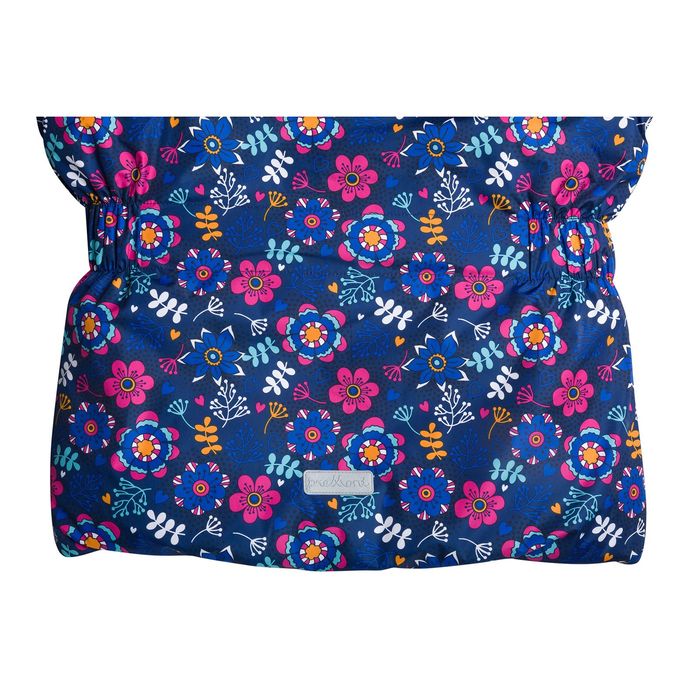 Комплект зимний (куртка, полукобинезон) для девочки, рост 122 см, цвет синий W17343