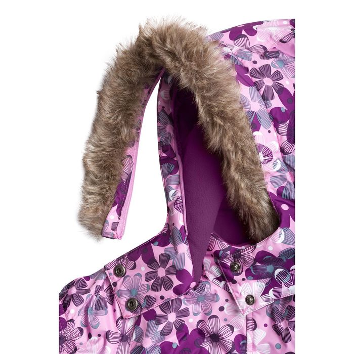 Комплект зимний (куртка, полукобинезон) для девочки, рост 120 см, цвет розовый W17344